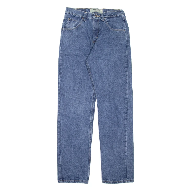 WRANGLER Authentics Mens Jeans Blue Regular Straight W28 L32