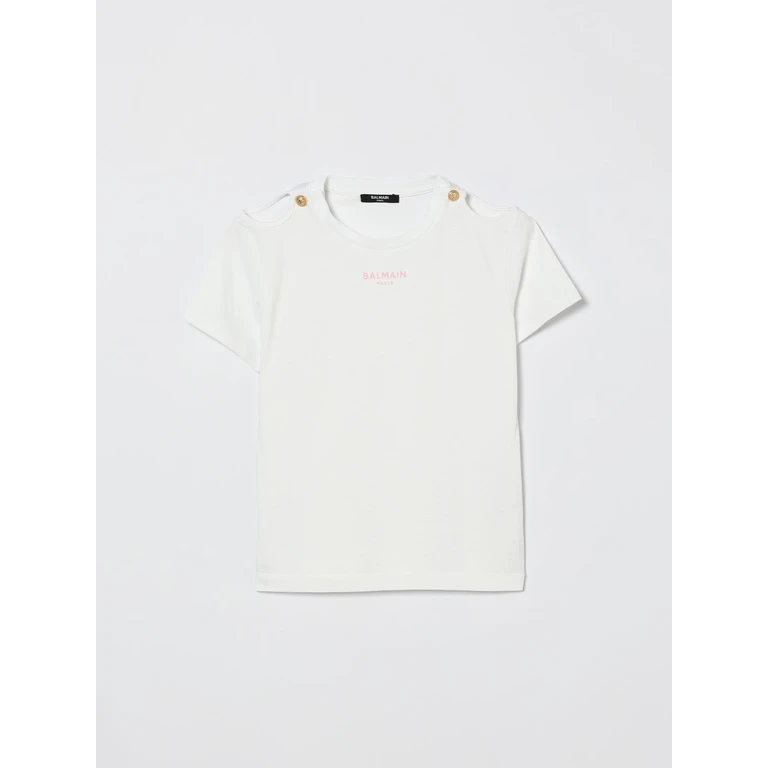 T-Shirt Kids color White (BY8B51Z3672100RS)