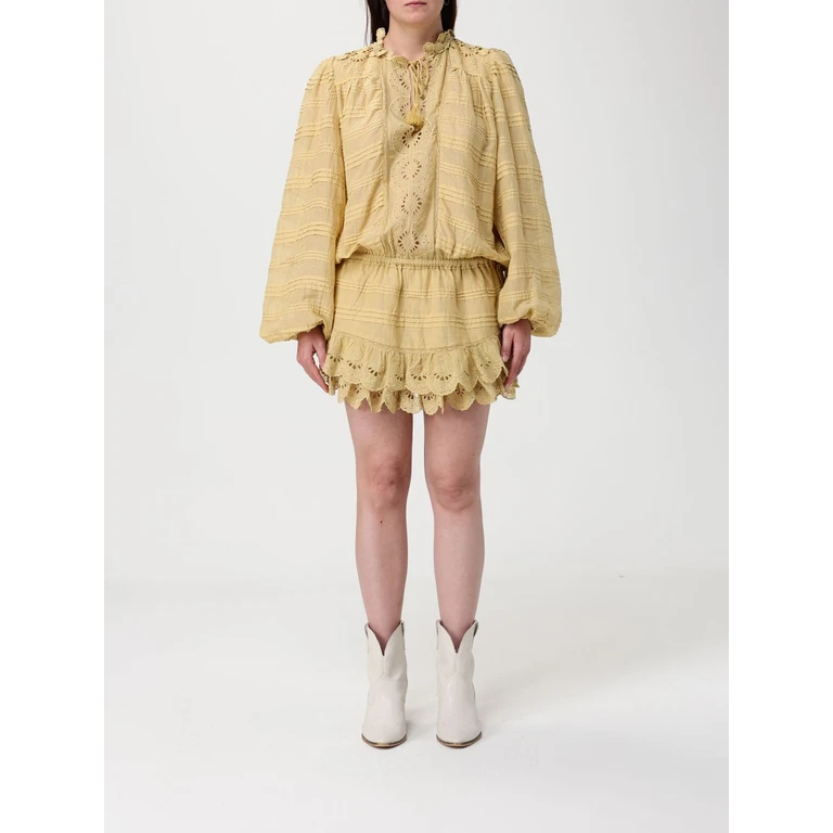 ISABEL MARANT ETOILE Dress Woman color Yellow (RO0952FAD1J05E10LC)