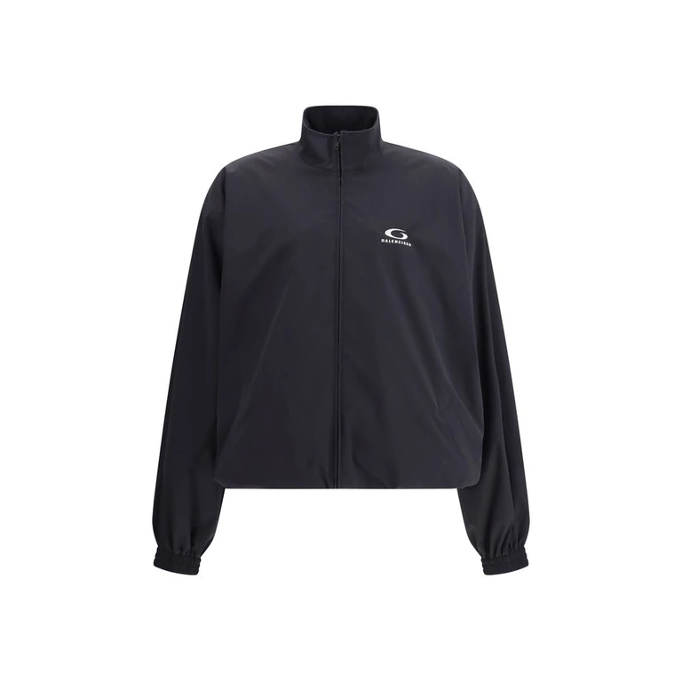 Balenciaga Black Polyester Shell Jacket Clothing - Men