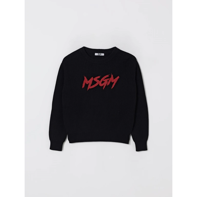 MSGM KIDS Sweater Kids color Black (F5MSJUJP090110)