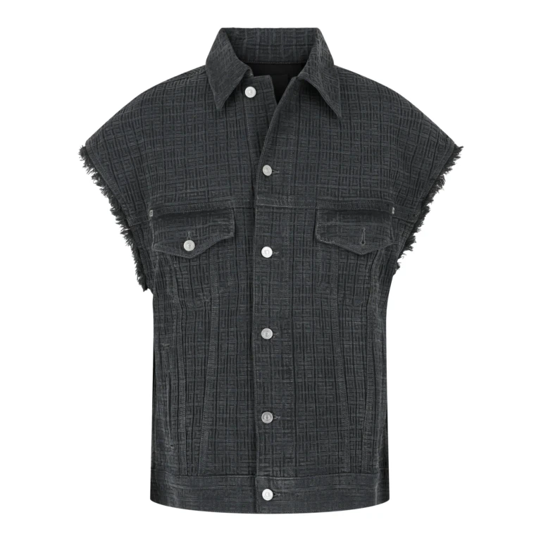 Oversized 4G Denim Vest