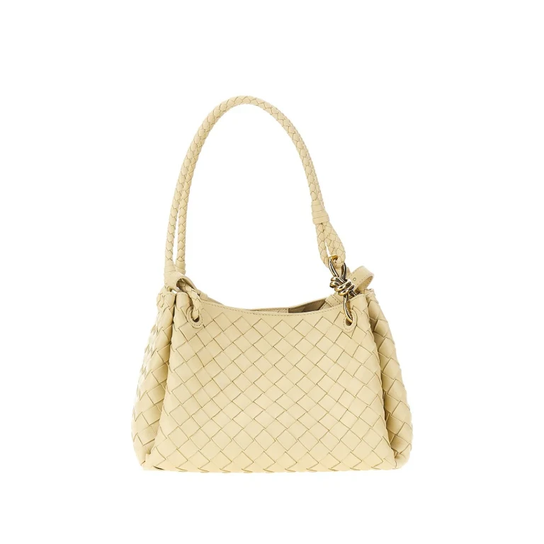Bottega Veneta Intrecciato 皮革中号 Parachute 手袋