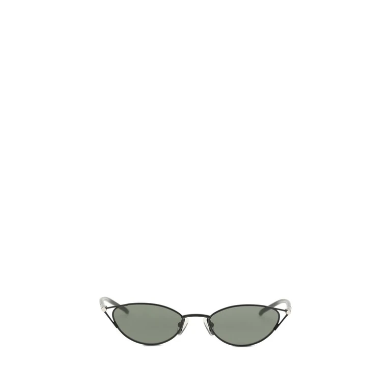 Alexander McQueen Black Metal Sunglasses - Women
