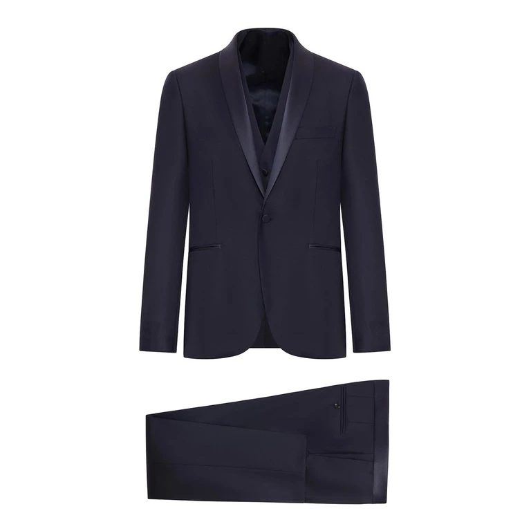 Costume De Cérémonie - Bleu (SFBR18A01LIS070001UPER029B5713)