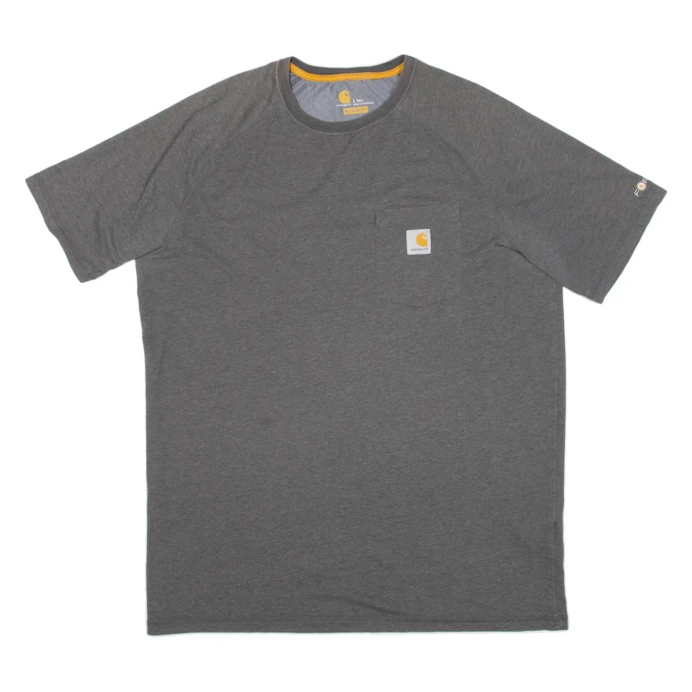 CARHARTT Tall Relaxed Fit Mens T-Shirt Grey L