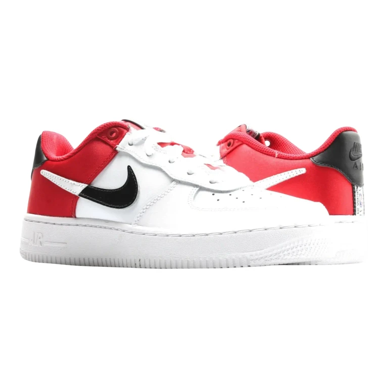 Air Force 1 LV8 1 Big Kids Basketball Shoes University Red/White-Black