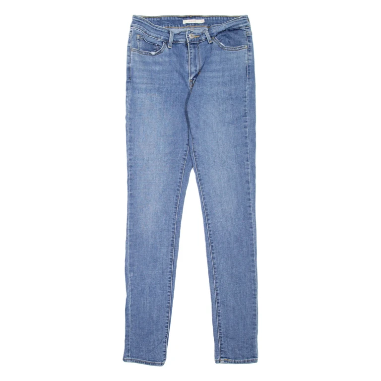 LEVI'S 711 Womens Jeans Blue Slim Skinny W26 L32