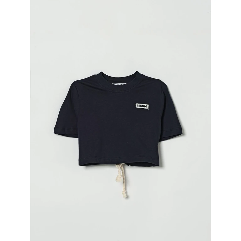 MSGM KIDS T-Shirt Kids color Blue (S6MSJGTH179MS072)