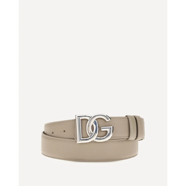 Dolce & Gabbana 黑色小牛皮腰带
