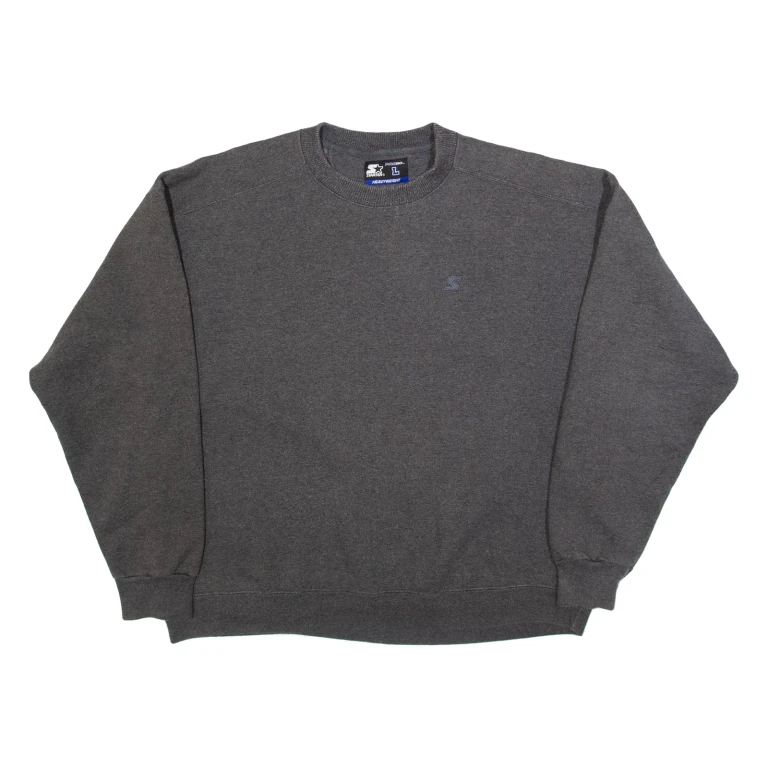 STARTER Mens Sweatshirt Grey L
