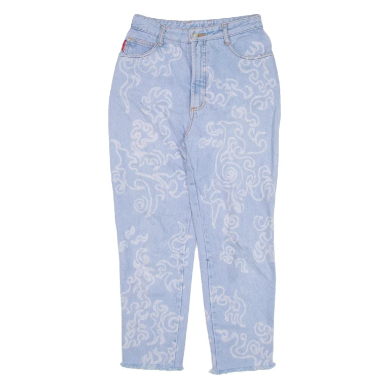 BONGO Womens Jeans Blue Regular Tapered W26 L23