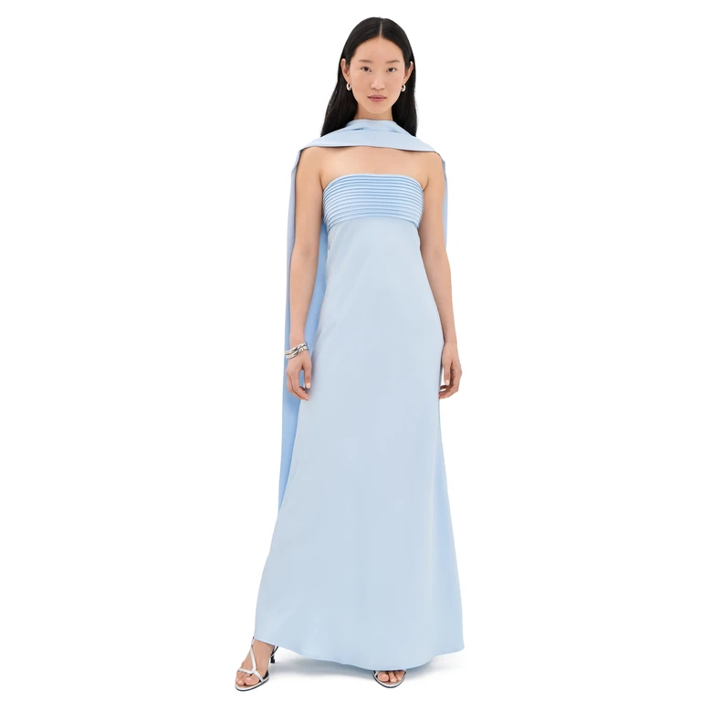 Runaway the Label Elsa Maxi Dress Chocolate L