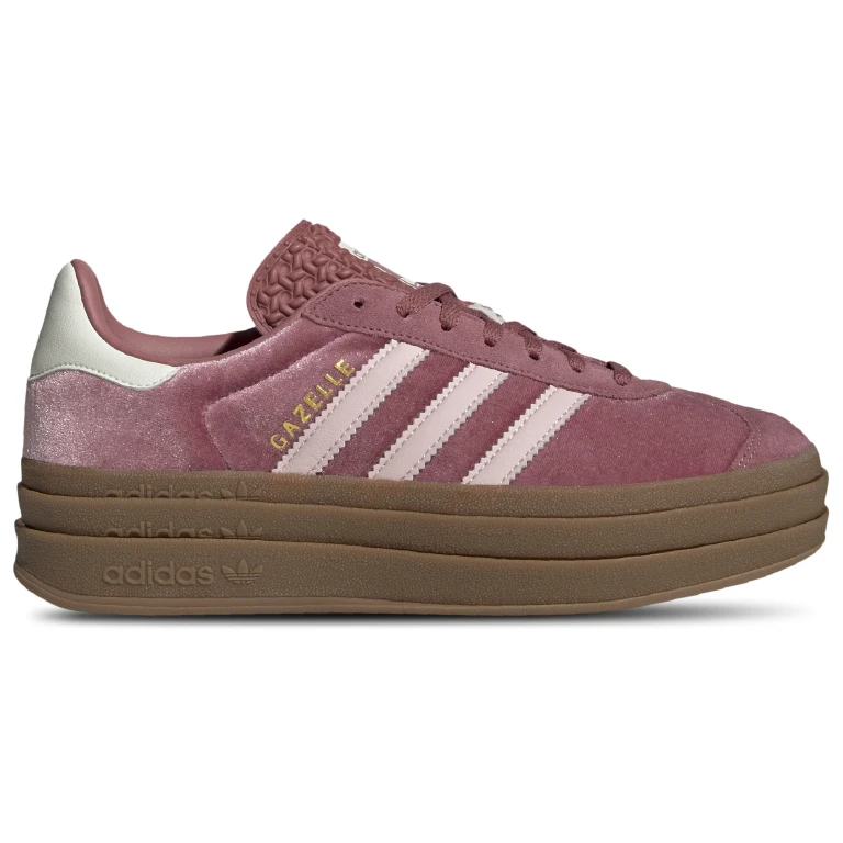 [IG4389] Womens adidas Originals Gazelle Bold 'Sandy Pink Velvet'