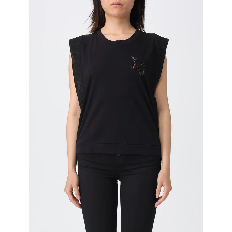 LIU JO T-Shirt Woman color Black (TA6252JS923P9183)