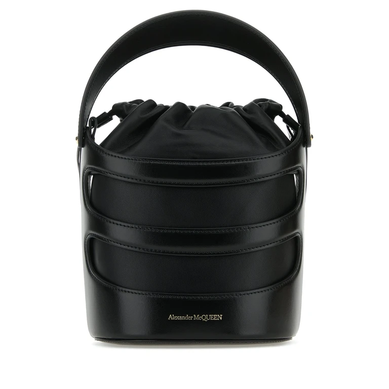 Alexander McQueen 7871261vpgi 1090 Black Borse A Secchiello