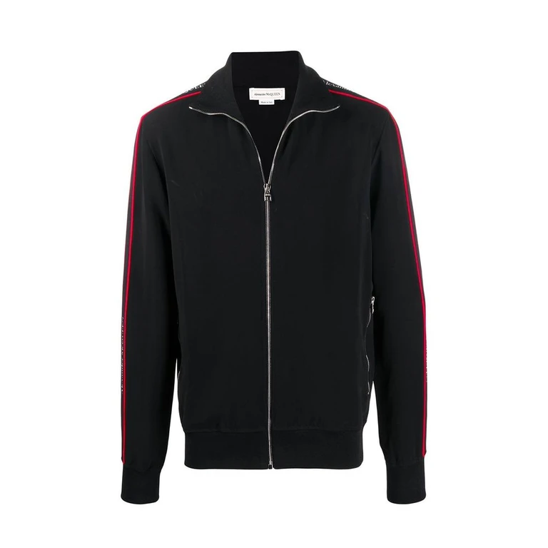 Alexander McQueen Black Viscose Sweatshirt Clothing - Men
