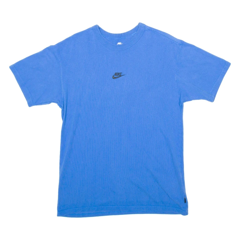 NIKE Mens T-Shirt Blue S