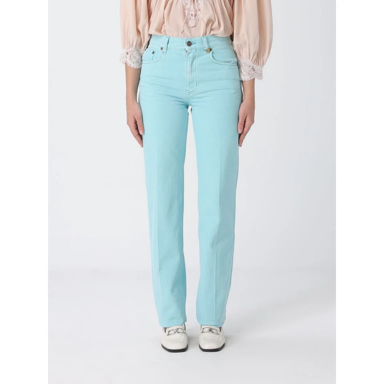 CHLOÉ Jeans Woman color Turquoise (CH26UDP1125247D)