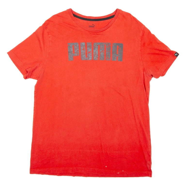 PUMA Mens T-Shirt Red XL