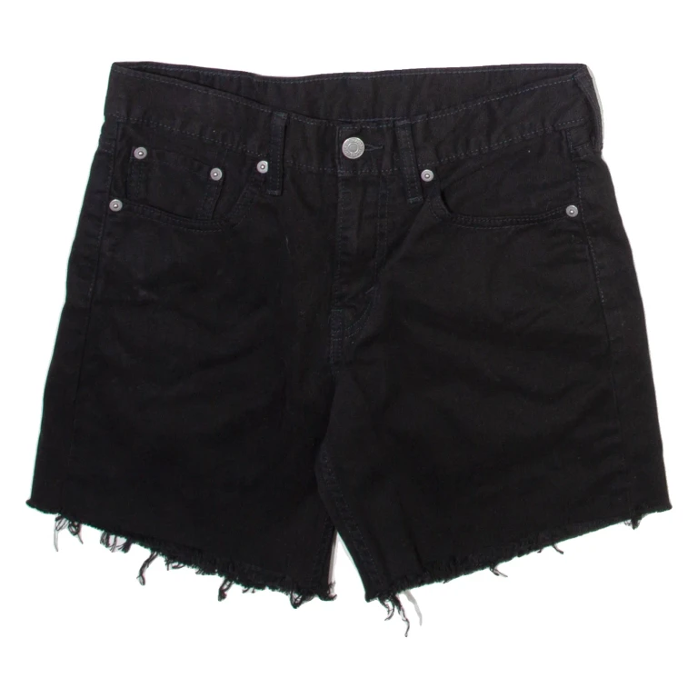 LEVI'S 514 Womens Casual Shorts Black Slim M W29