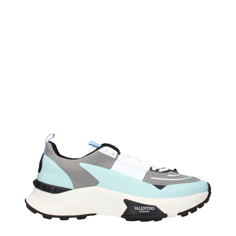 Valentino Garavani Gray Fabric Athletic Sneakers - Men