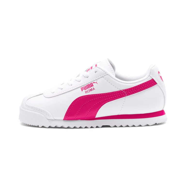 Youth Roma Basic Jr 'White Fuchsia Purple' Sneakers