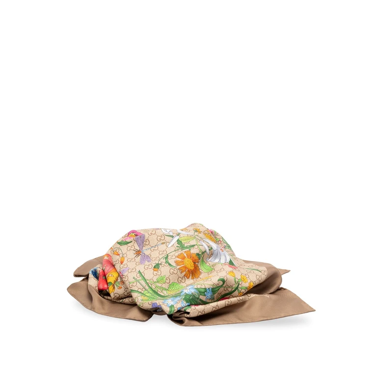Gucci `Flora` Foulard
