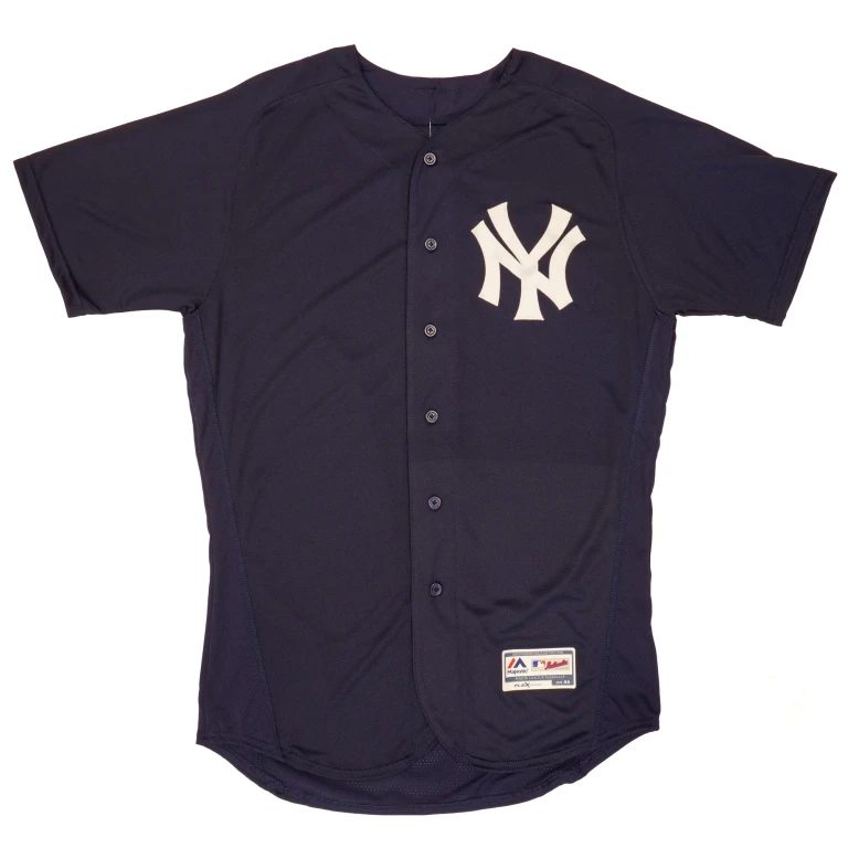 Men's MLB New York Yankees Authentic On Field Flex Base Jersey Logo