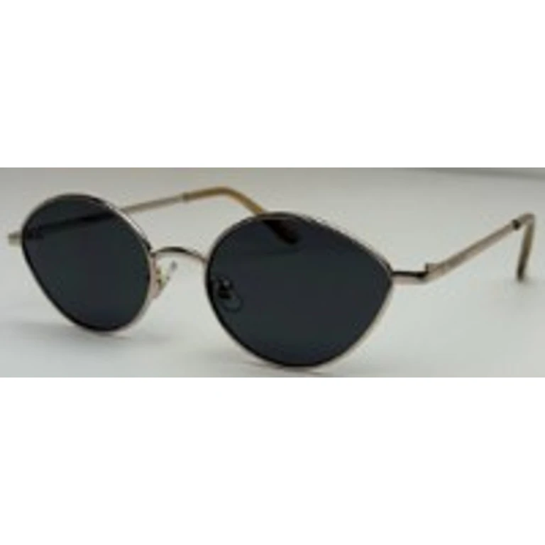 Smoke Geometric Ladies Sunglasses 10260441.COM GLDSMK 55
