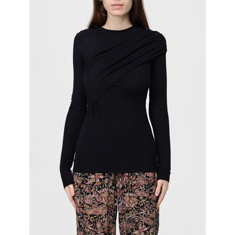 ISABEL MARANT ETOILE Top Woman color Black (HT0656FAC3K01E01BK)