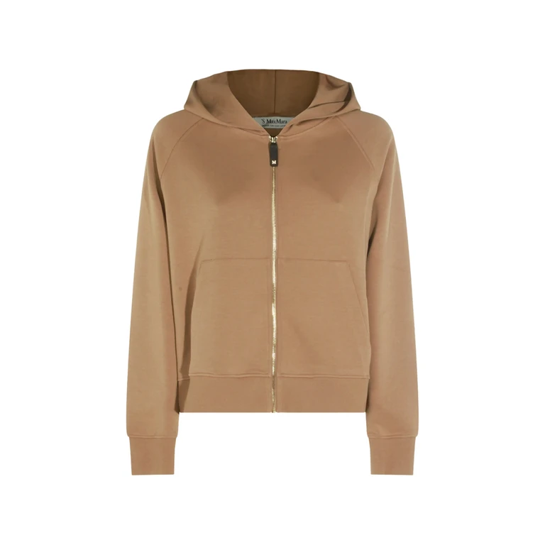 's Max Mara Logo-embroidered Zip-up Hoodie