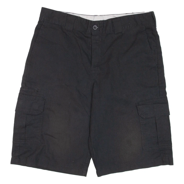 DICKIES Mens Workwear Shorts Black M W34