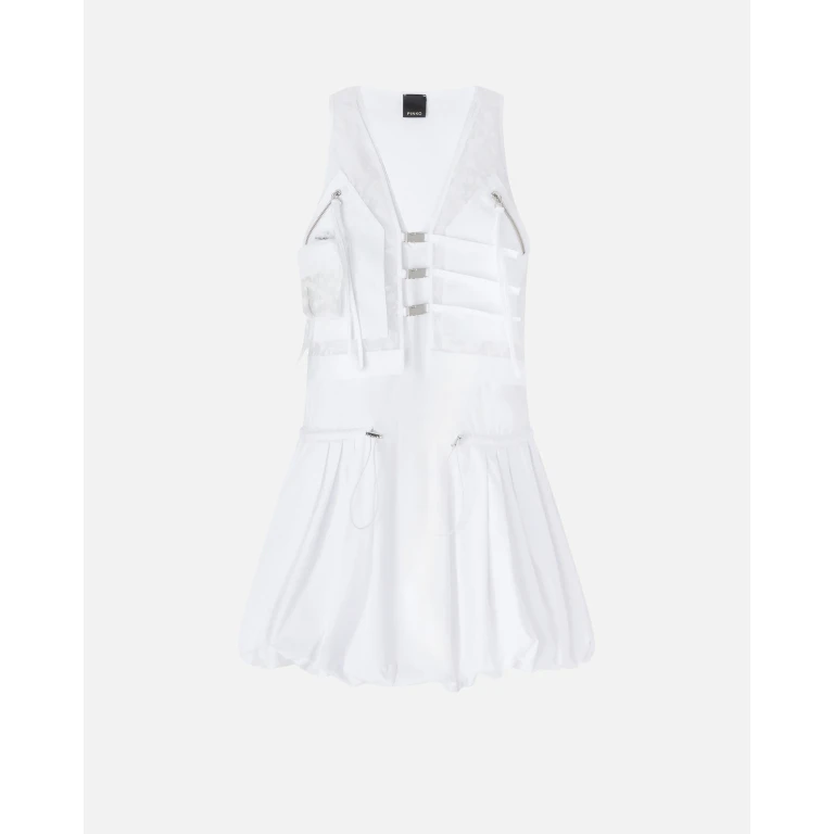 Pinko - Mini-robe à jupe boule et gilet - 38