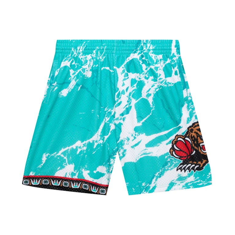 NBA Team Marble Swingman Shorts Vancouver Grizzlies 1996
