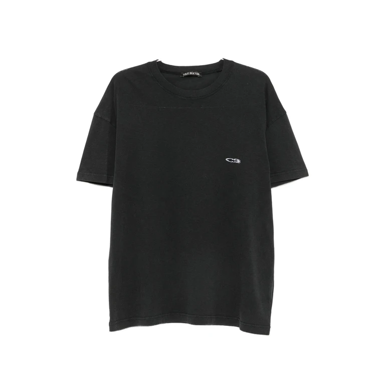 Logo-embroidered T-shirt