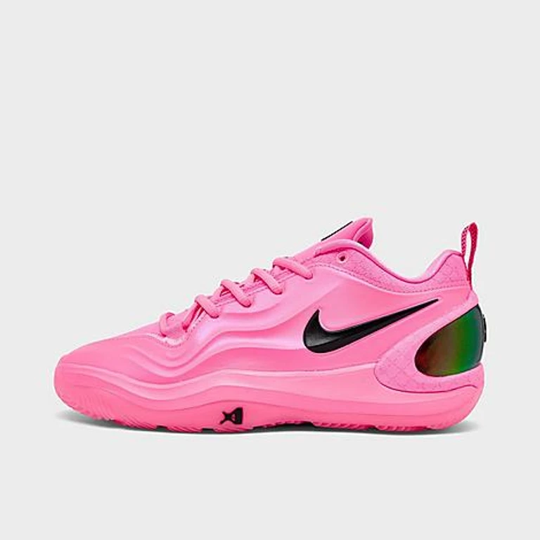Nike Big Kids A'Two Basketball Shoes in Pink Beam/Black Size: 3.5
