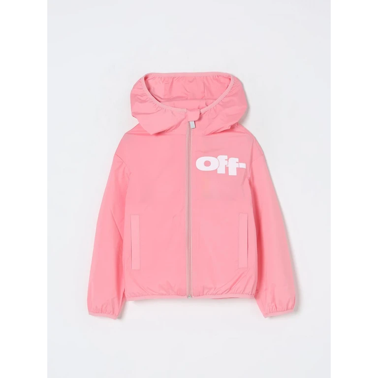 OFF-WHITE KIDS Jacket Kids color Pink (OGEB004S25FAB0013001)