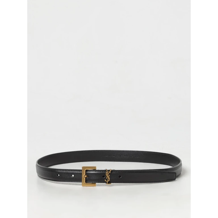 SAINT LAURENT Belt Woman color Black (554465BOO0W1000)