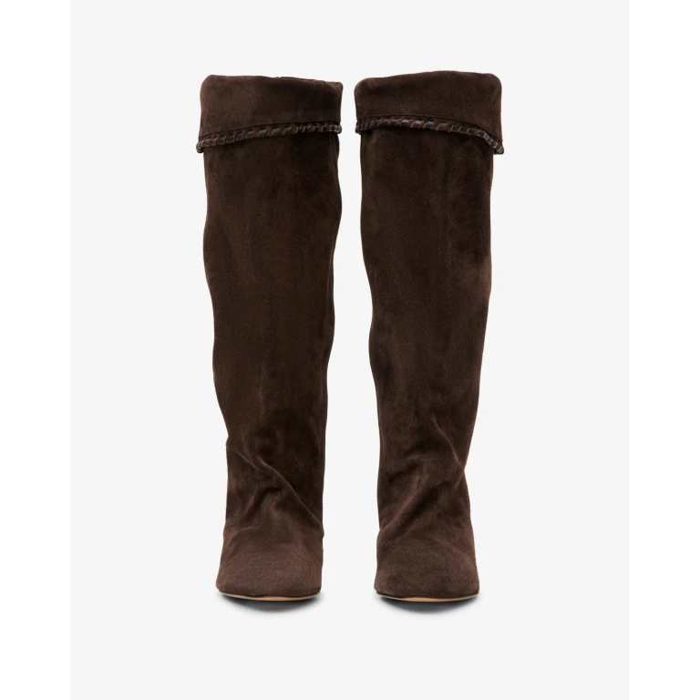 Bottes Elita - Femme - Chocolat - Taille36 - Isabel Marant