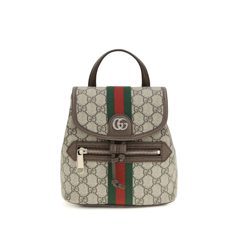 Gucci Beige Fabric Backpack - Women