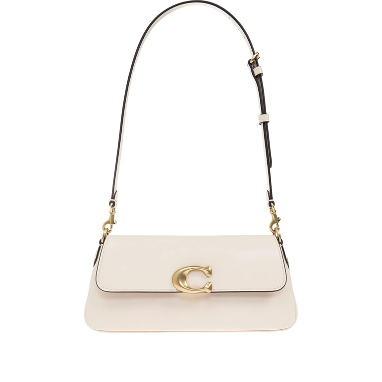 Coach Jet Clasp-detail Leather Shoulder Bag