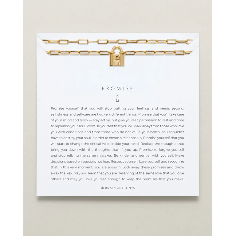 Promise Statement Necklace