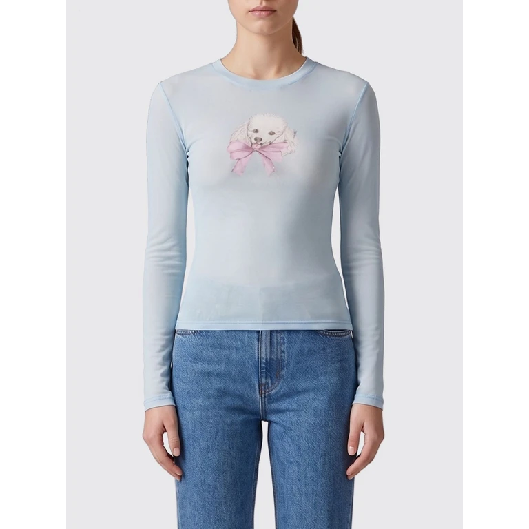Top Woman color Blue (W26SSTLO008LY04BL02)