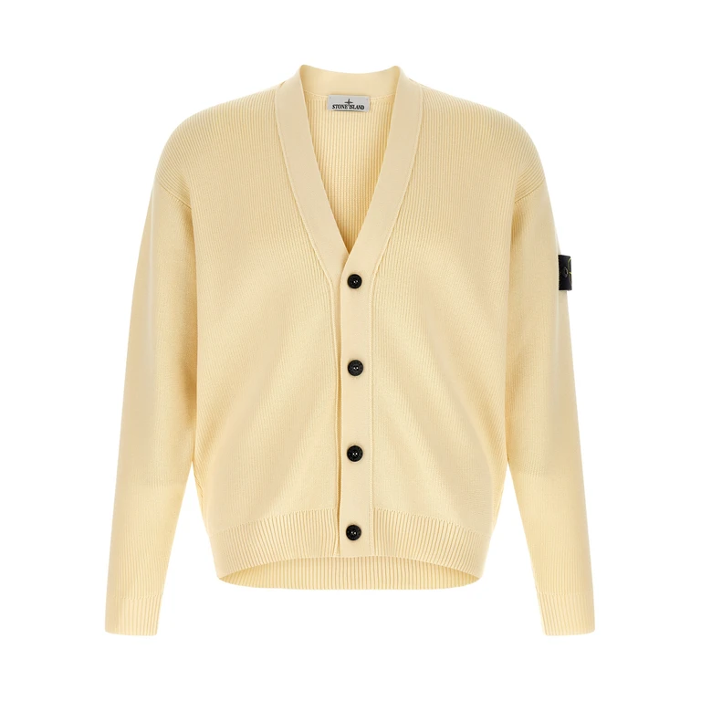Beige Cotton Cardigan Clothing - Men