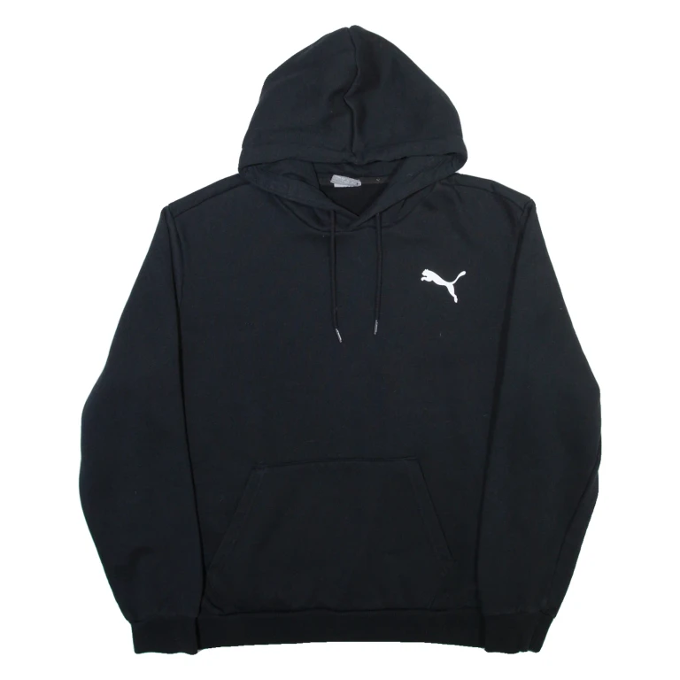 PUMA Womens Black Hoodie L