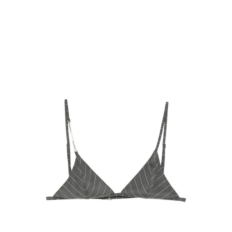 Pinstripe-pattern Chain-link Top