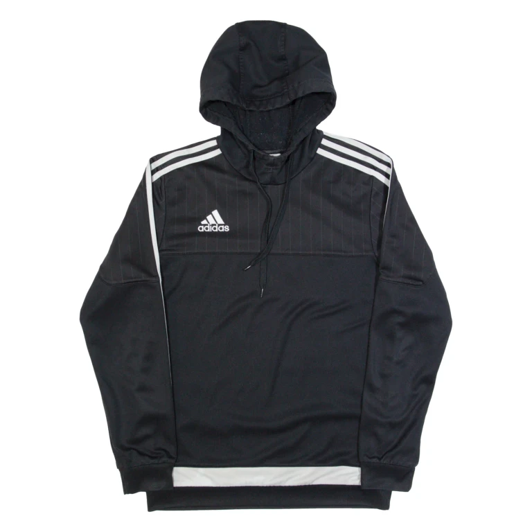 ADIDAS Womens Black Hoodie S