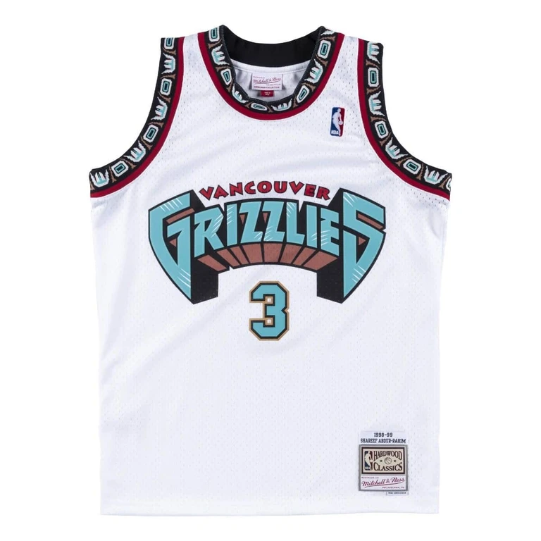 Men's NBA Swingman Home Jersey 98 Grizzlies Shareef Abdur-Rahim