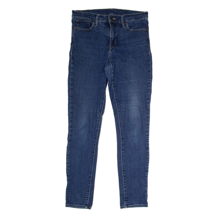 LEVI'S Womens Jeans Blue Regular Skinny W30 L30